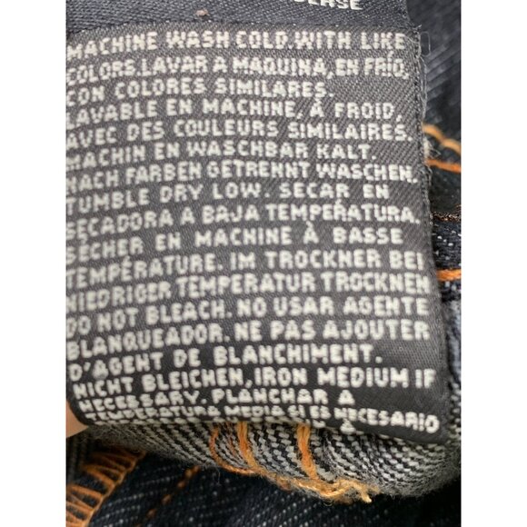 Ed Hardy Mens Wide-Leg Denim Jeans Embroider Panther Pockets Size 44  RQ10250 - Picture 13 of 13